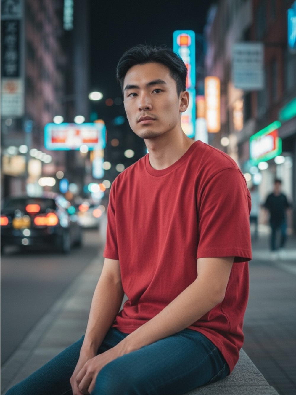 Levi's White and Deep Red Crew Neck Tee Duo - Picture 2 of 12